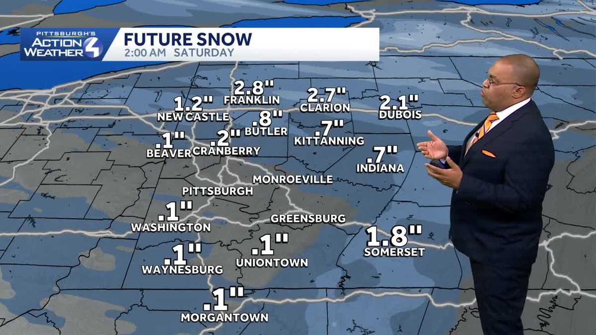 Western PA: Flurries and cold before Impact Day Sunday