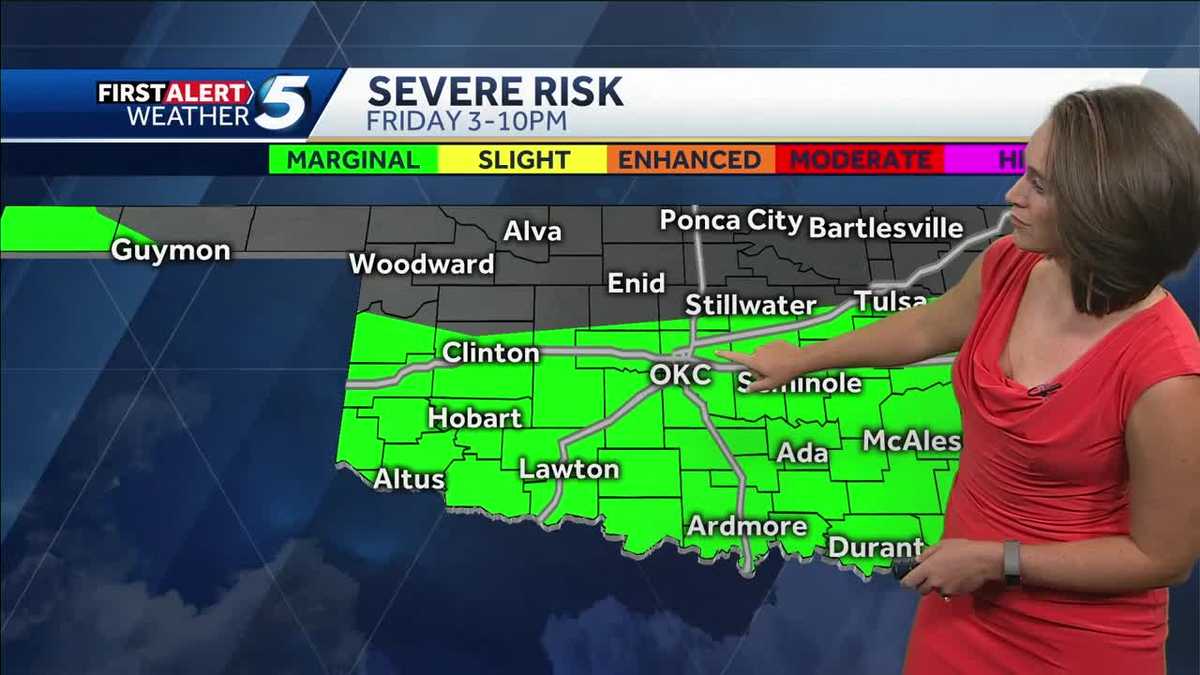 TIMELINE: Strong to severe storms could bring heavy rain to Oklahoma