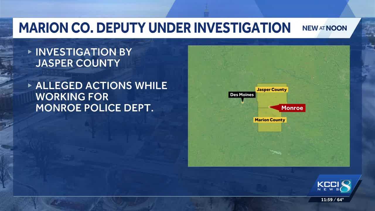 Marion County deputy under investigation for conduct in former role as police officer