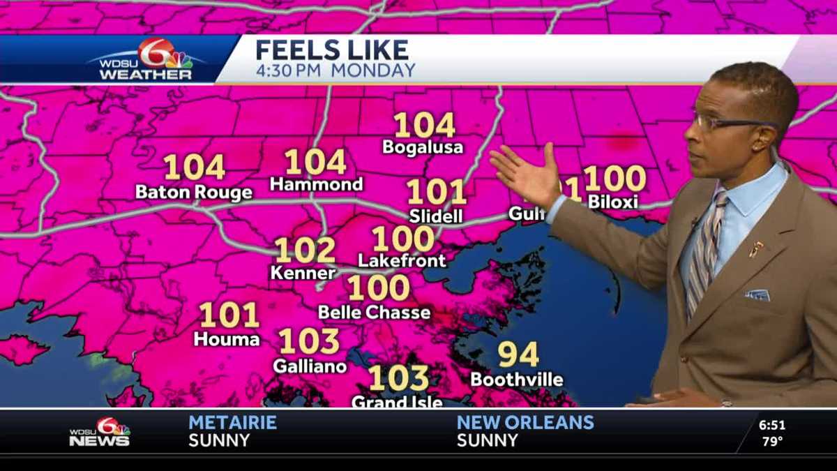 A Heat Advisory for Monday