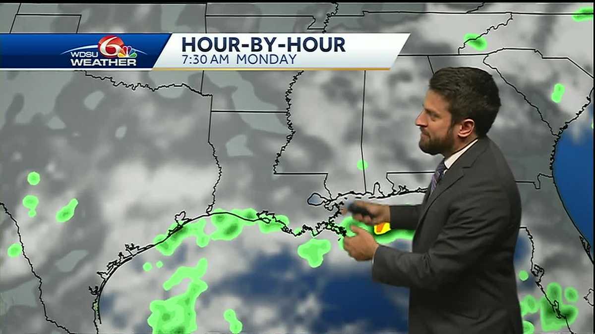 Hot, humid start to the week with daily rain chances