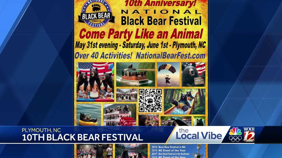 North Carolina Bear Festival returns for a tenth year