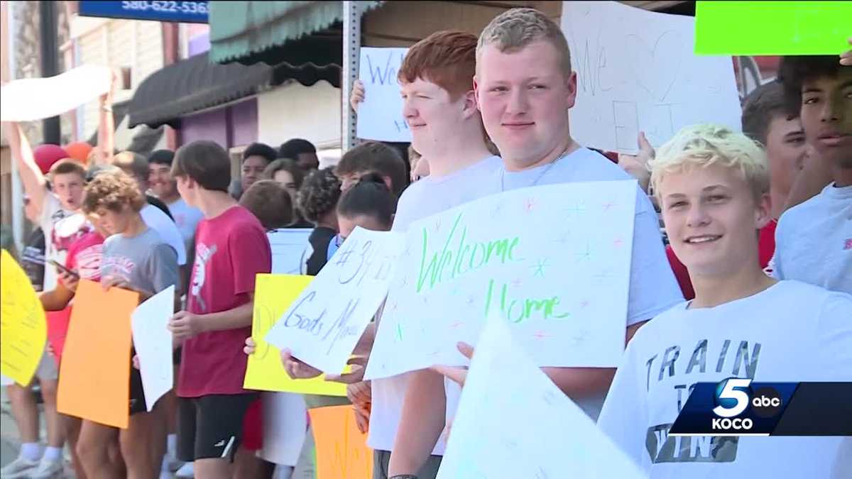 Wynnewood refinery fire victim returns home with hero's