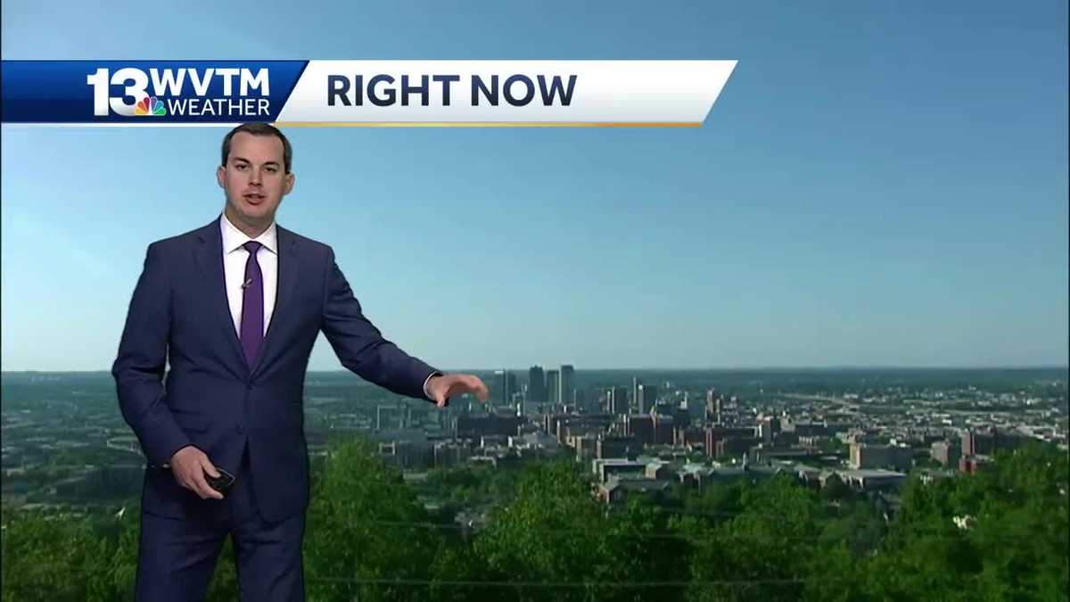 Dry and sunny to begin the week