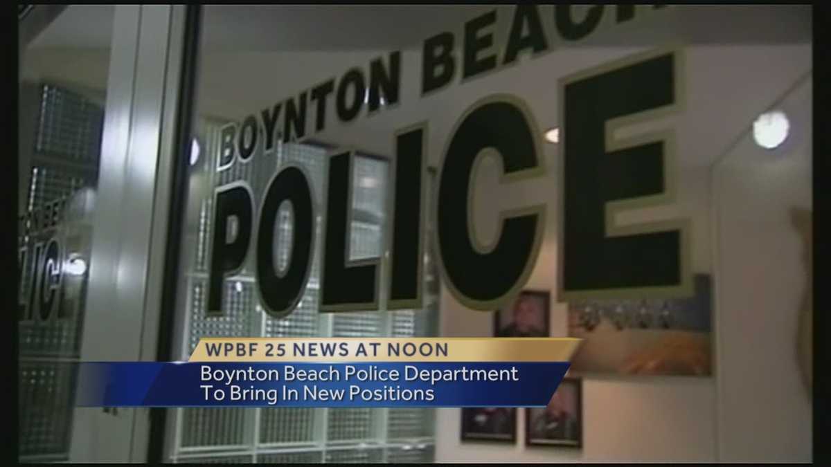 Boynton Beach Police Department to bring in new positions