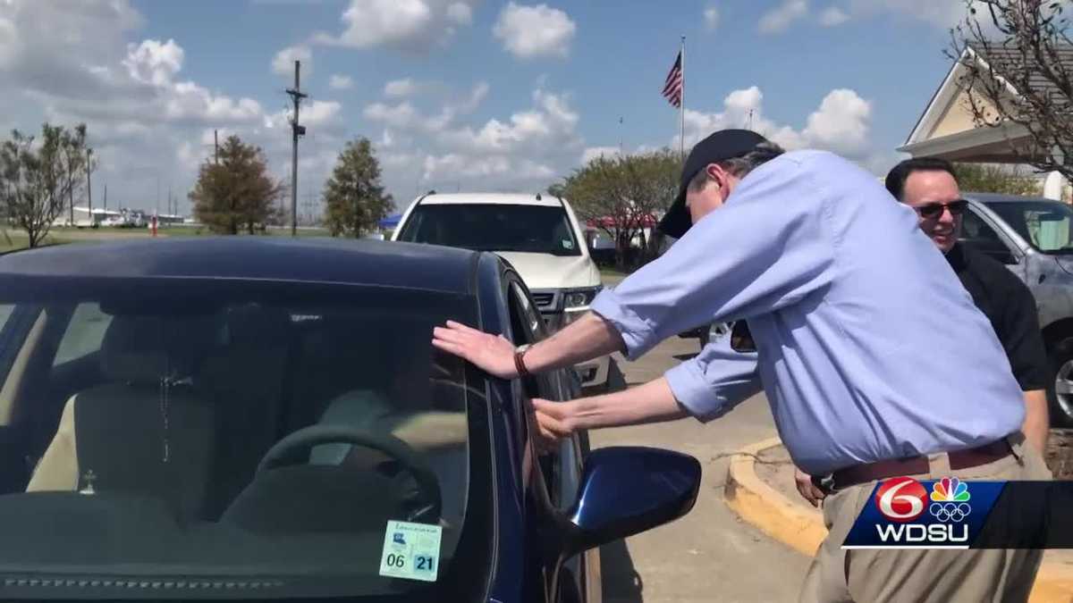 Sen. John Kennedy visits with Bayou Parish leaders following Ida's aftermath – WDSU