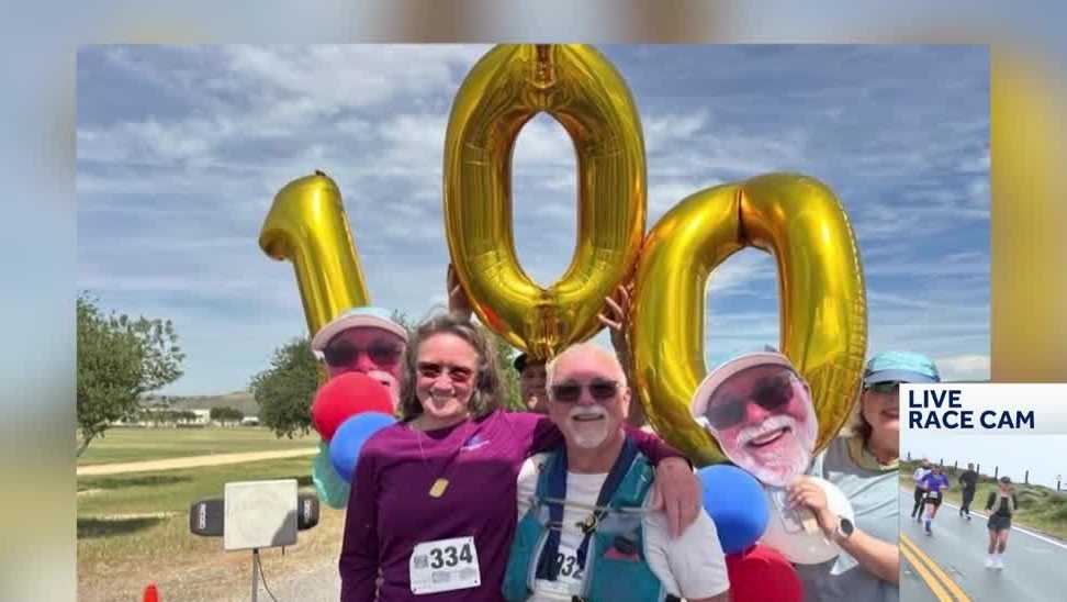Monterey doctor who started marathoning at 55 completes his 100th race
