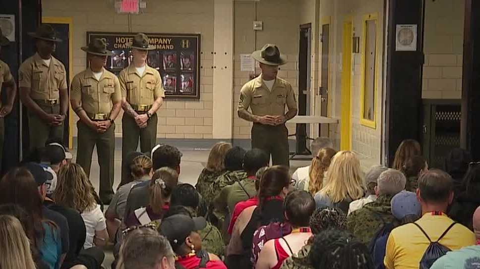 Inside Parris Island: South Carolina educators experience the making of a marine