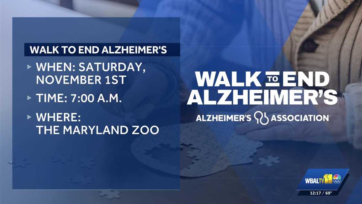 Baltimore's Walk to End Alzheimer's coming to Maryland Zoo in November