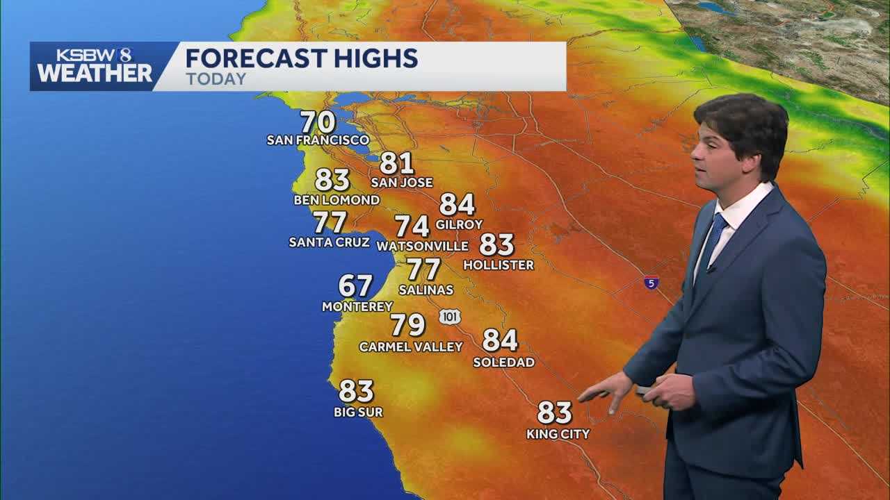 Kicking off the first full week of spring with lovely weather