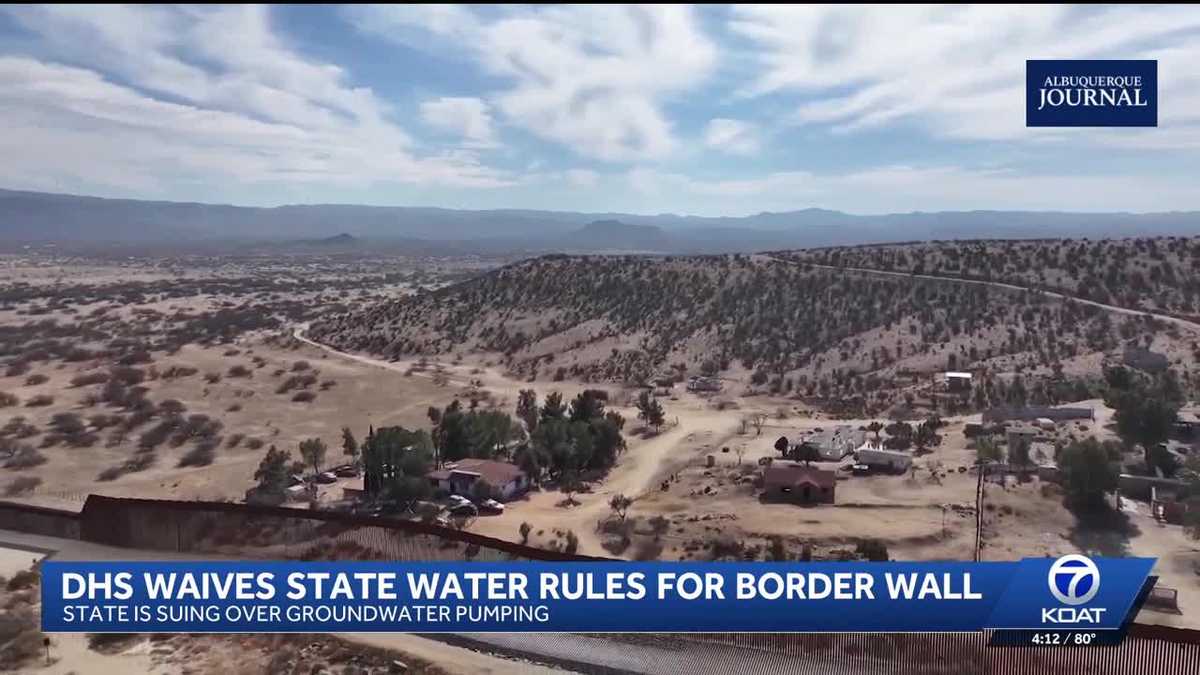 DHS plans to override state law on border wells
