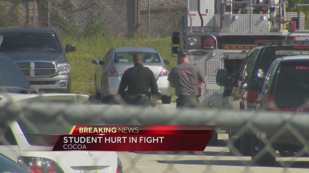 Student airlifted from Cocoa High School after fight, officials say