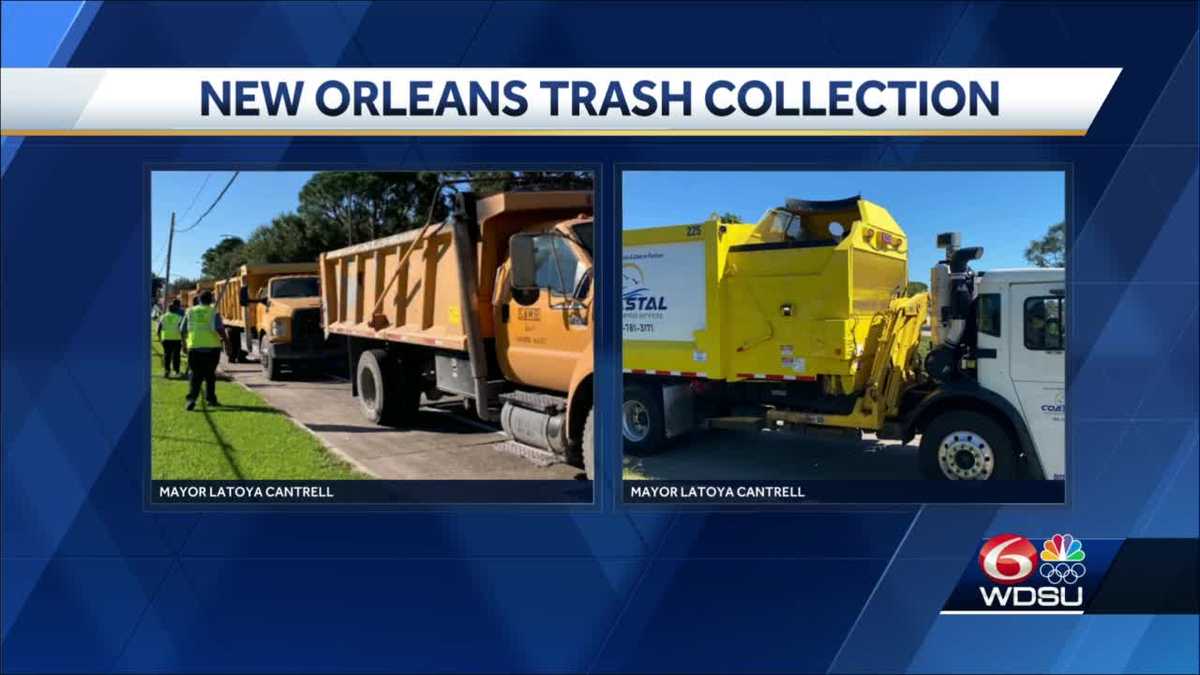 Cantrell Help is on the way for trash collection in New Orleans