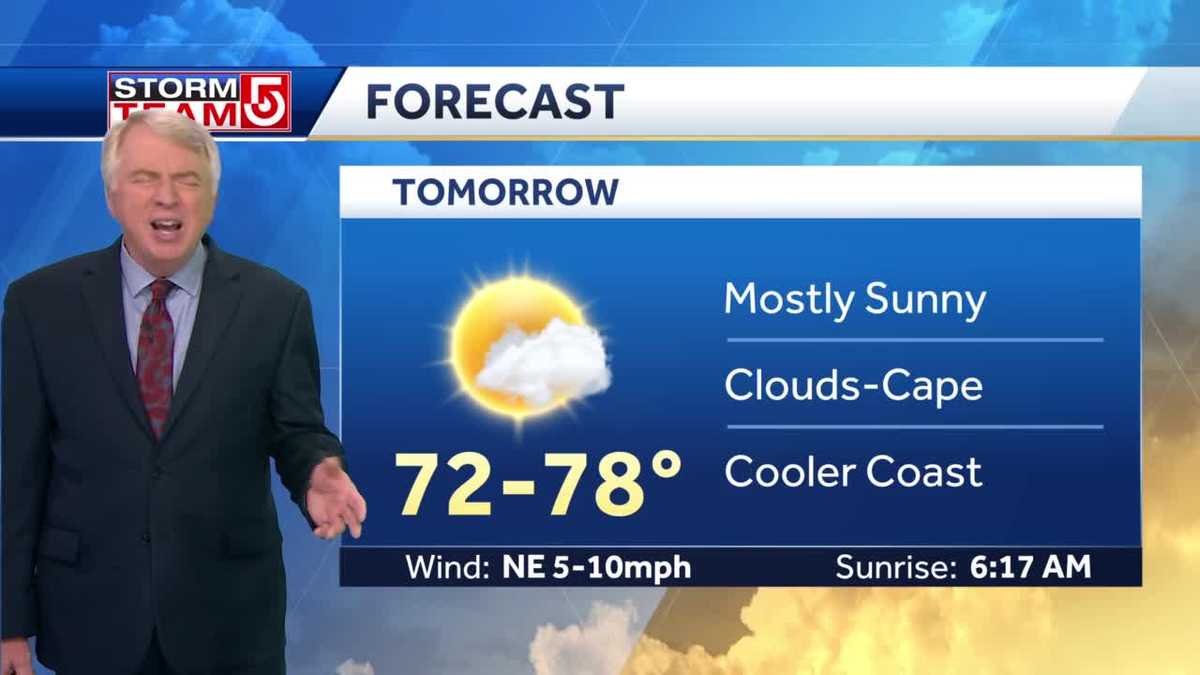 Video: More sunshine, warmer temperatures into weekend
