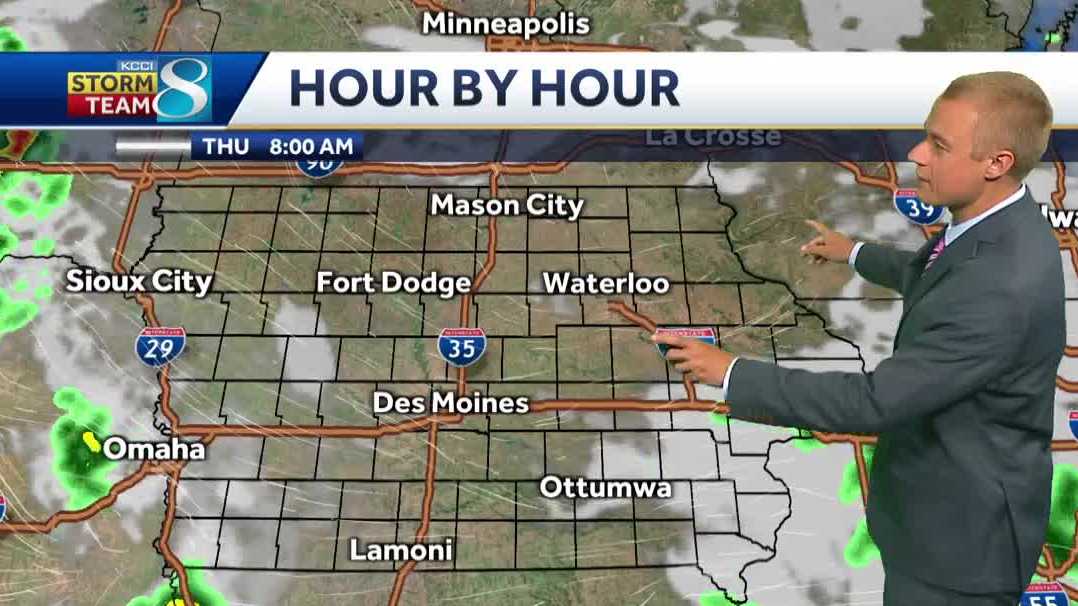 Iowa weather: Drying out with more storms this weekend