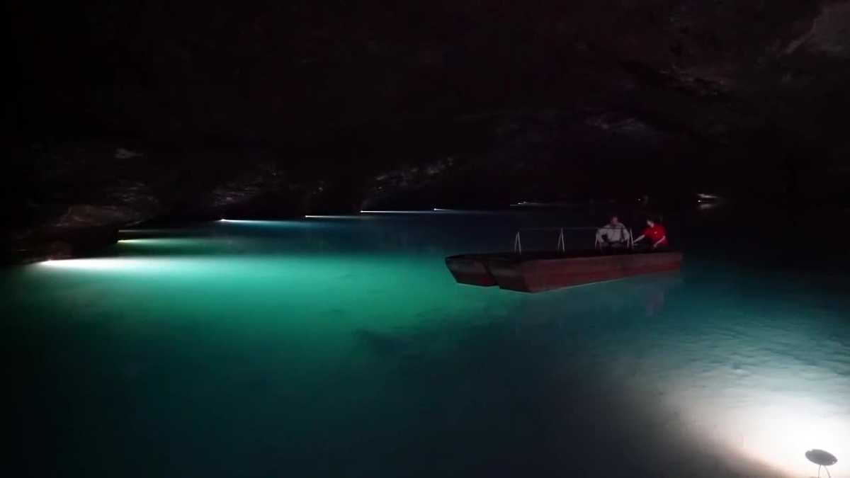 Tour The Largest Underground Lake In America