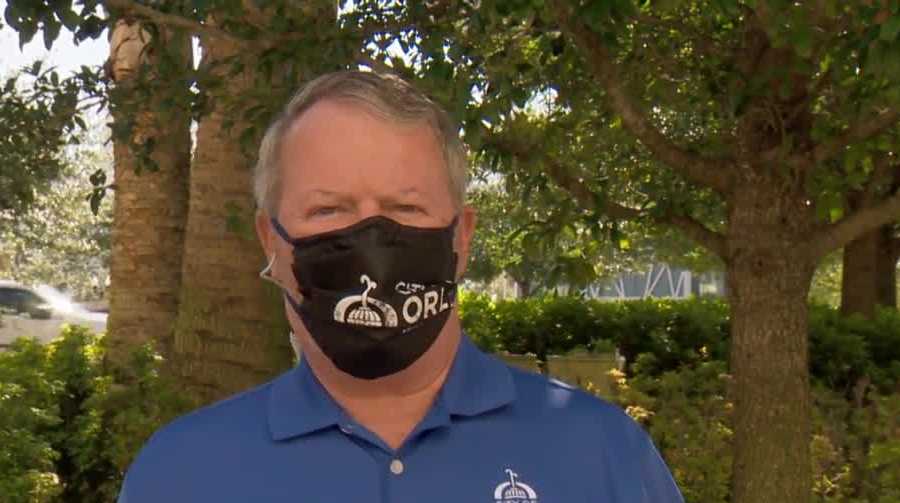 orlando mayor buddy dyer gives update on reopening orlando orlando mayor buddy dyer gives update