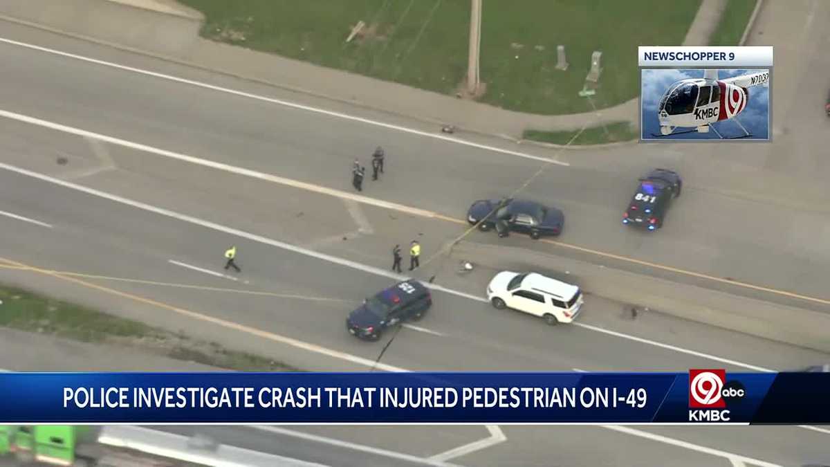 KCPD: Pedestrian struck, critically injured on I-49 exit ramp