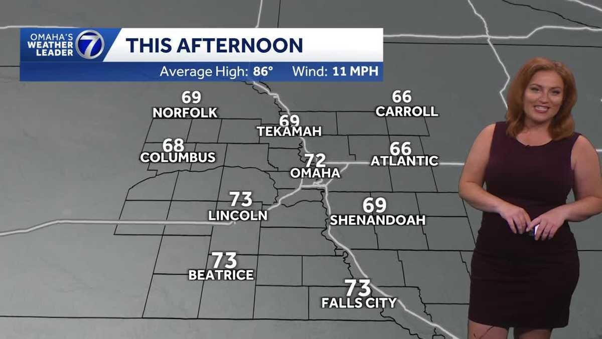 Nebraska, Iowa rainfall totals: How much fell Saturday, Sunday