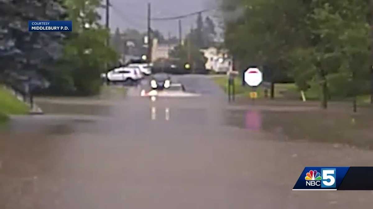 Middlebury suffers severe damages from Thursday's flash flooding