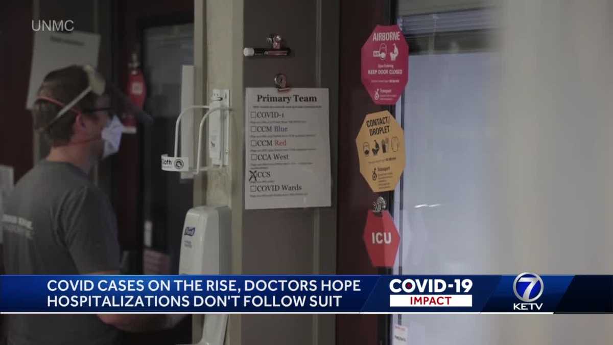 COVID cases on the rise in Omaha