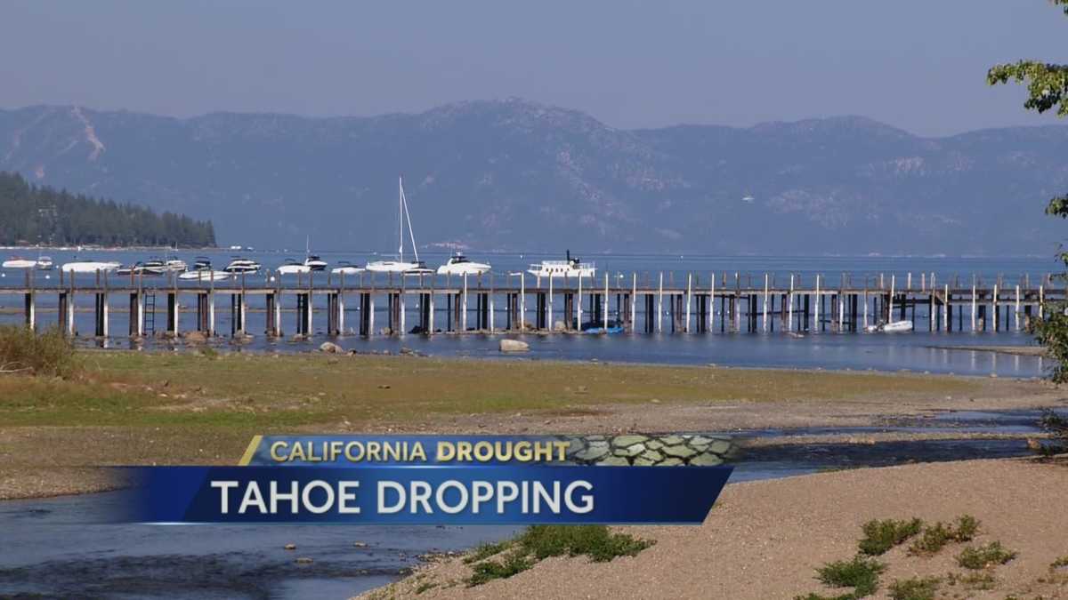 Lake Tahoe drops to lowest water level in years