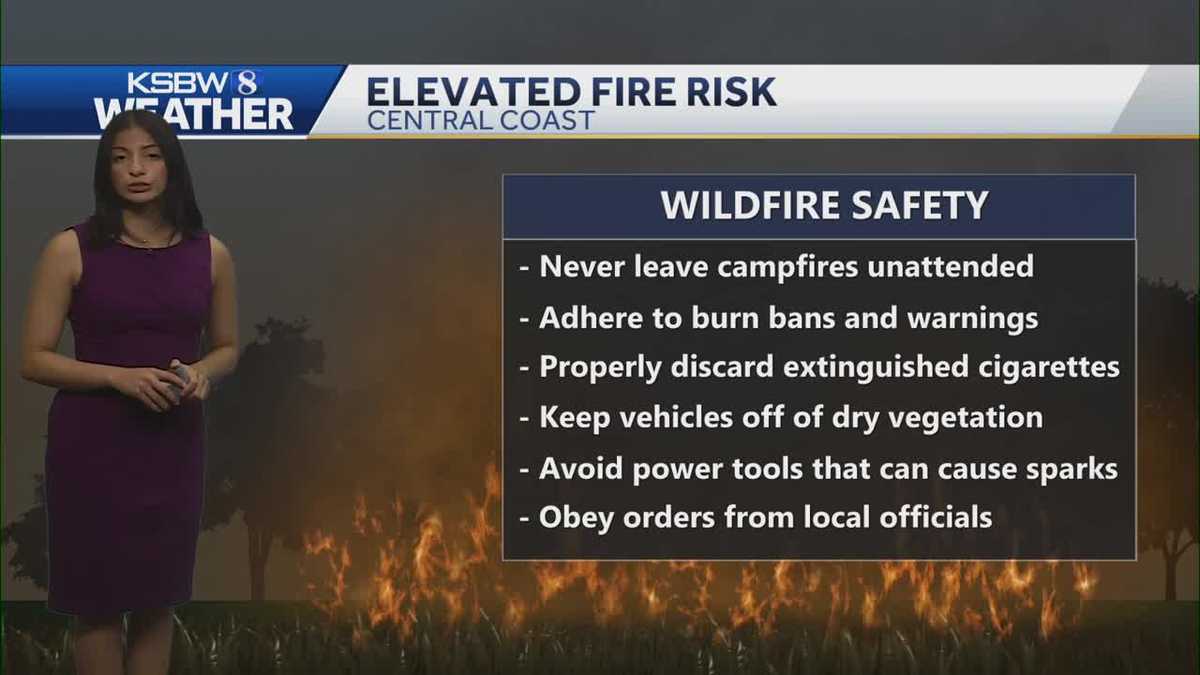 Warming trend begins with elevated fire weather threat