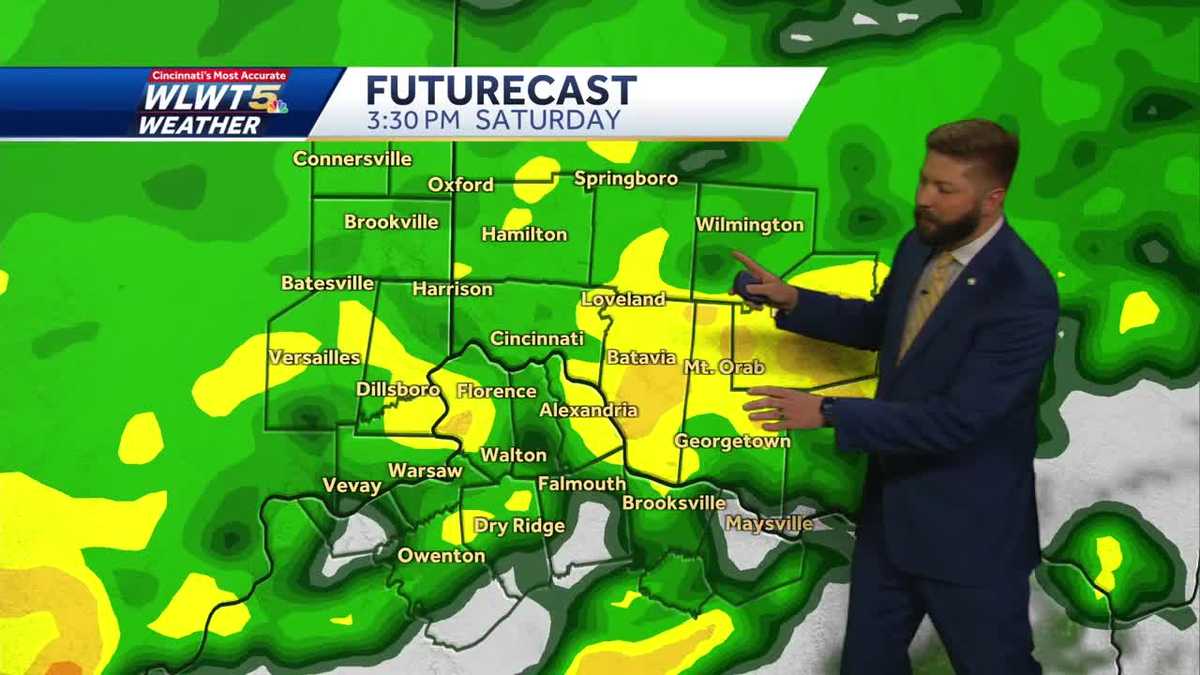 Daily rain chances lasting through the weekend