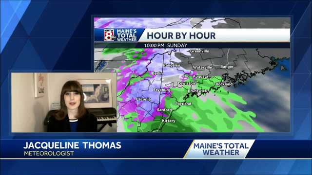 Rain and snow showers overnight into Monday - Vimarsana News