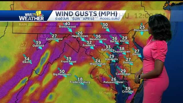 Warm weekend but impact day for high winds Saturday - Vimarsana News