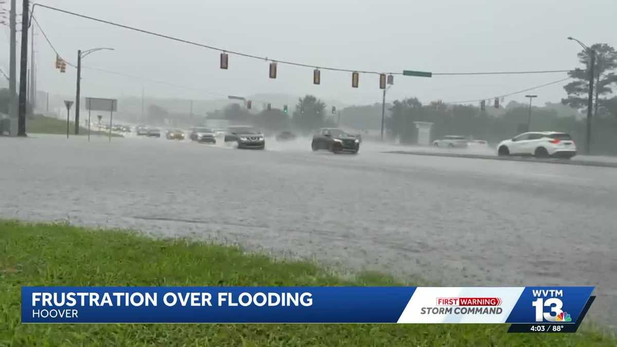 Flooding in Hoover sparks concerns over storm drainage
