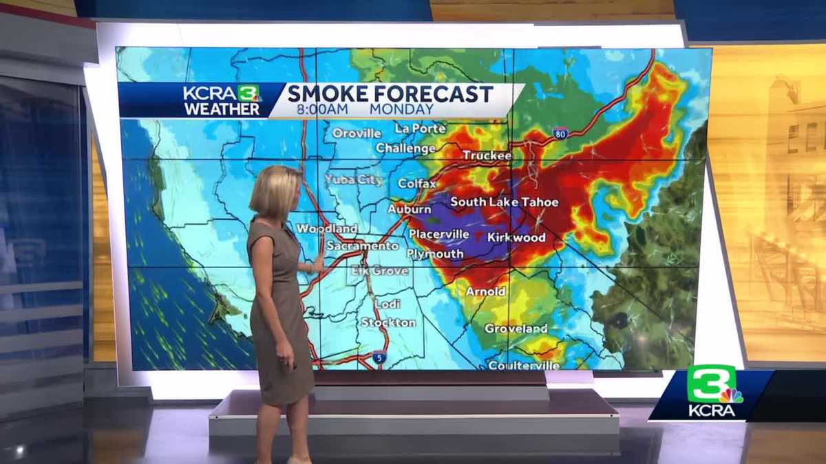 Mosquito Fire smoke continues to impact Sacramento region’s air quality. When the smoke will drift – KCRA Sacramento