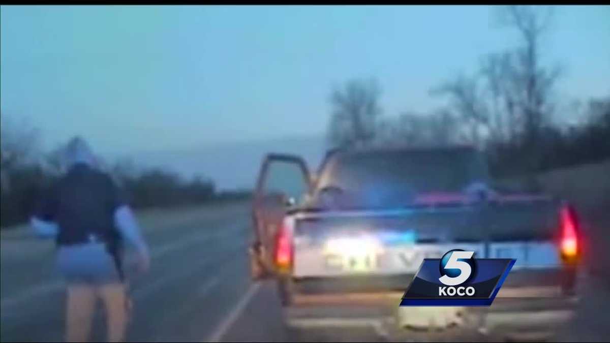 Footage shows highspeed chase leading up to SE OKC officerinvolved