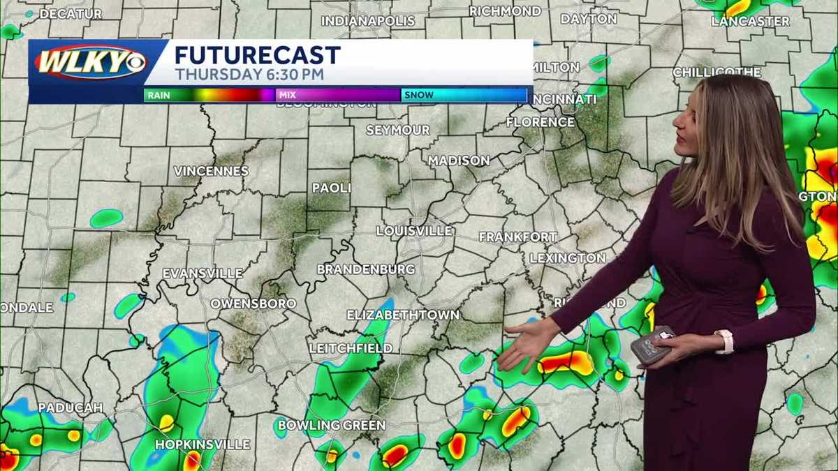 Unsettled Thursday but not as hot