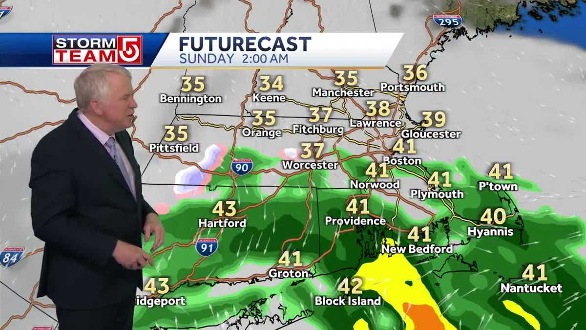 Video Unsettled, stormy start in April possible