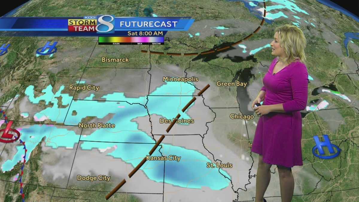 KCCI 8 video weather forecast