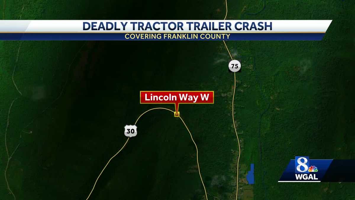 One person dead after tractor trailer crash in Franklin County
