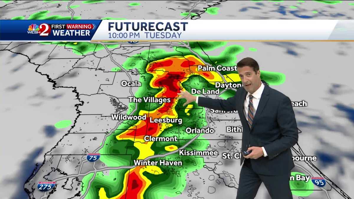 Strong to severe storms possible Tuesday night into Wednesday!