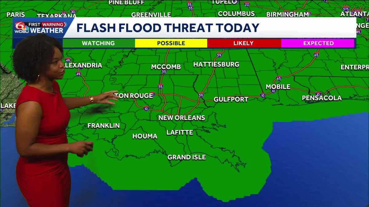 Impact Day continues for your Thursday forecast as more heavy rain is possible throughout the day