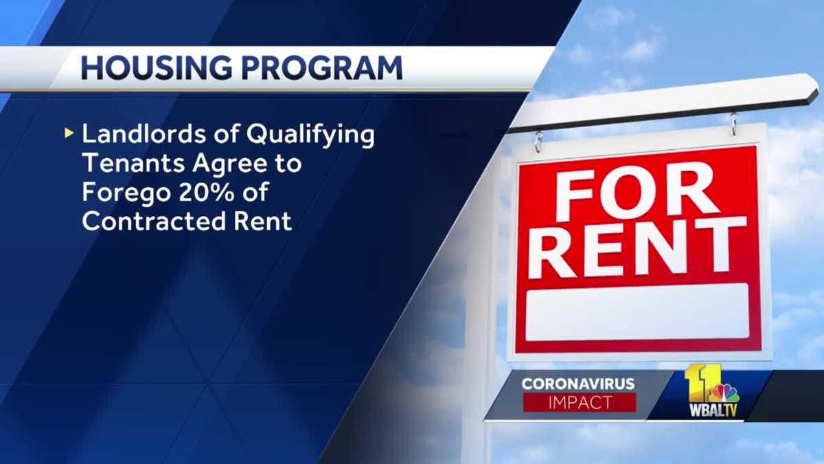 Program aims to help renters affected by coronavirus pandemic