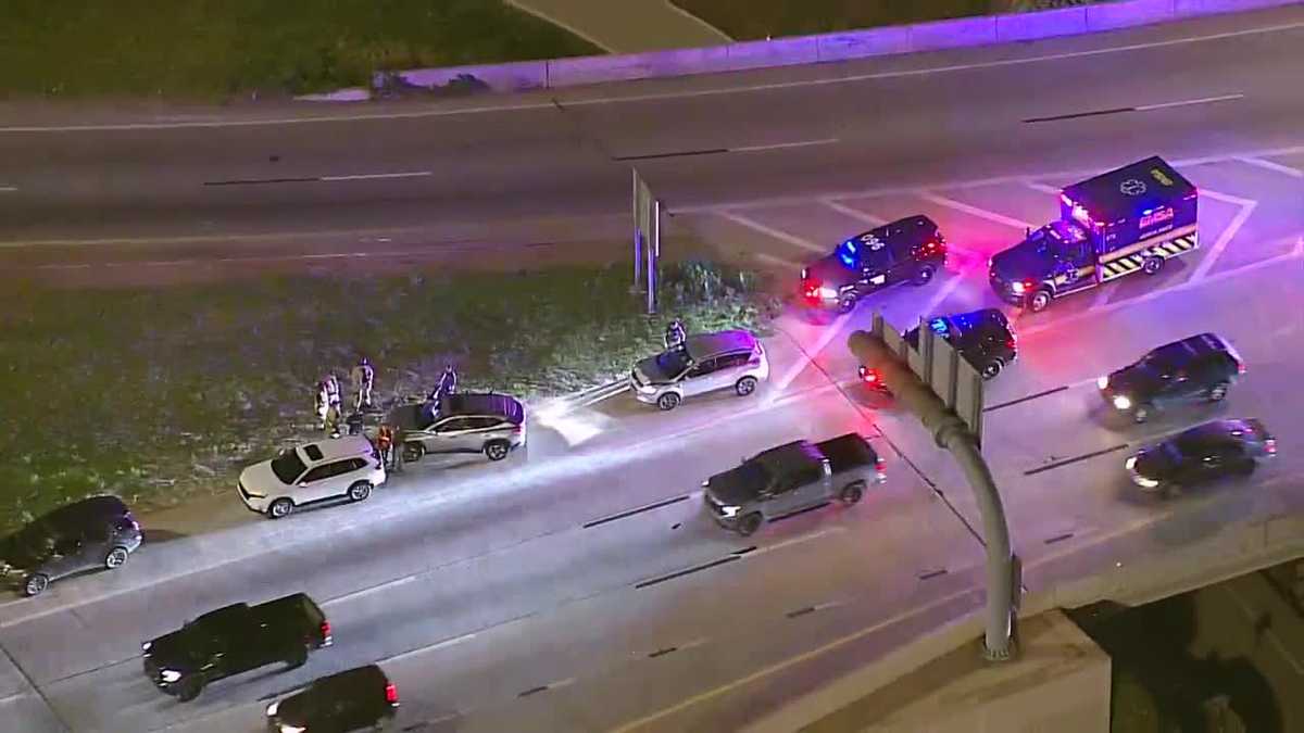 5 vehicles involved in crash on northbound I-35 near downtown OKC - KOCO