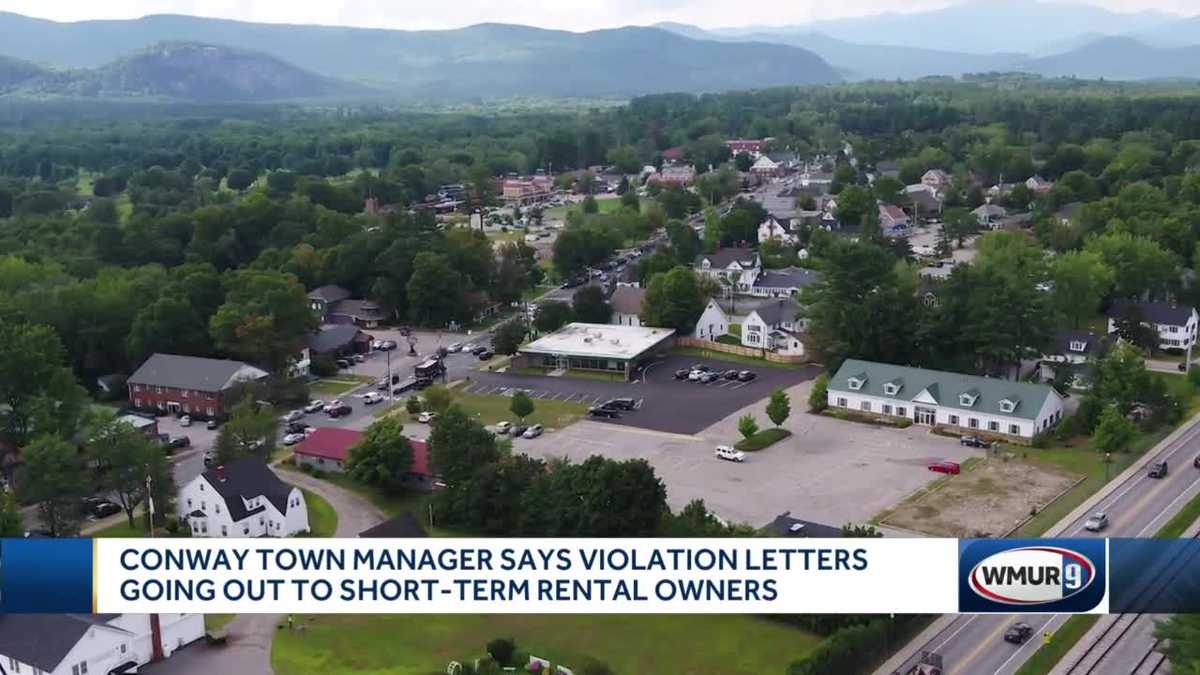 Conway, NH, officials sending violation notices to shortterm rental owners
