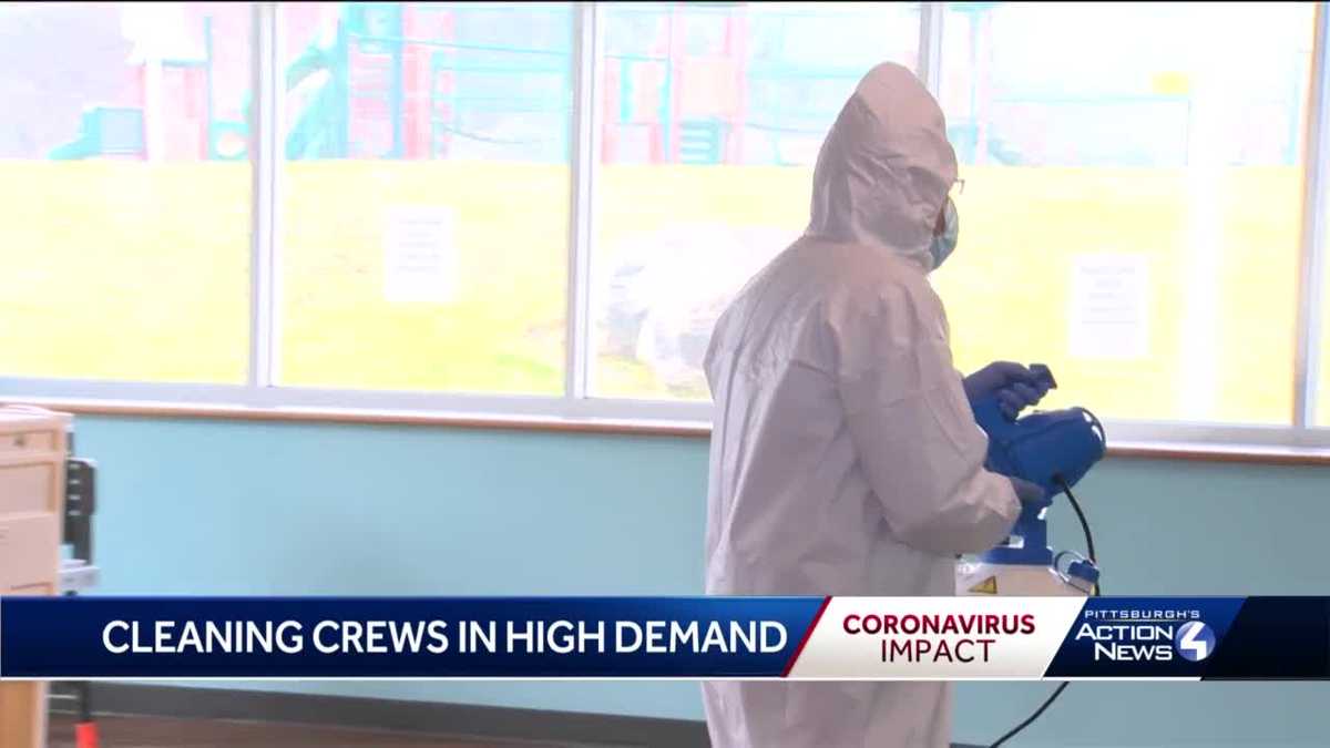 CORONAVIRUS: Requests for cleaning companies to sanitize buildings jump ...