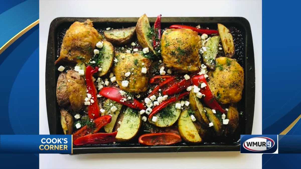 Cook's Corner Sheetpan chicken meal