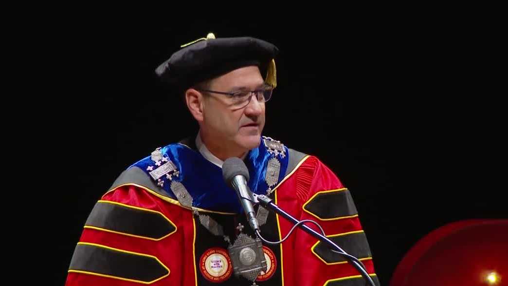 David Cook installed as Iowa State University’s 17th president