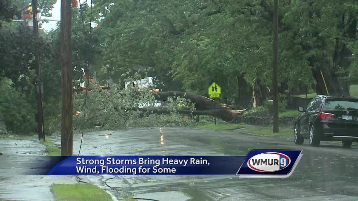 Strong storms bring heavy rain, wind, flooding for some