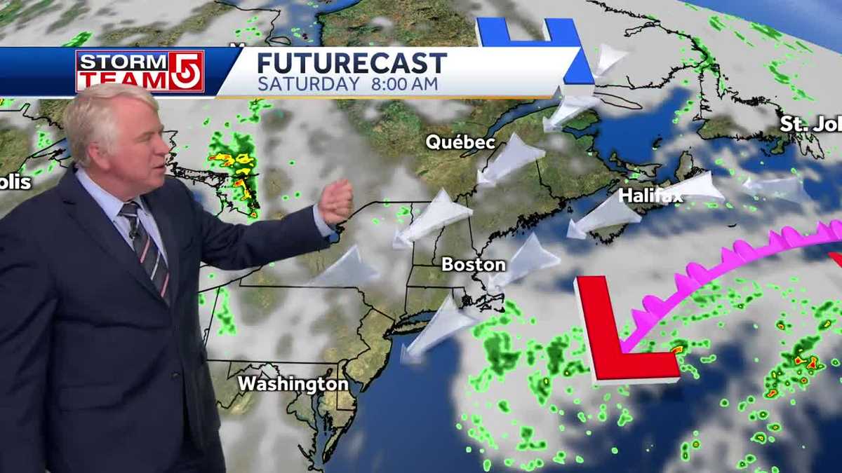 Wet, cloudy days ahead; coastal flooding observed