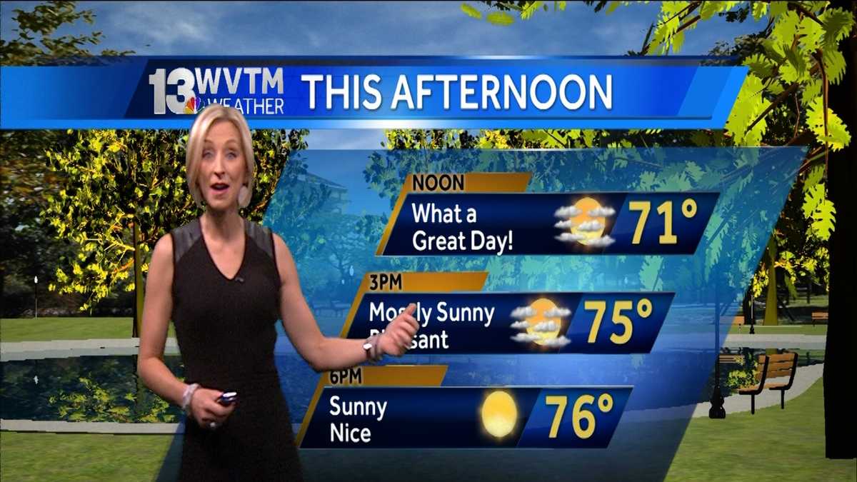 Meteorologist Stephanie Walker with your #WeatherOnTheGo