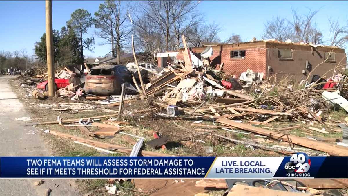 Arkansas looks to rebuild after tornado