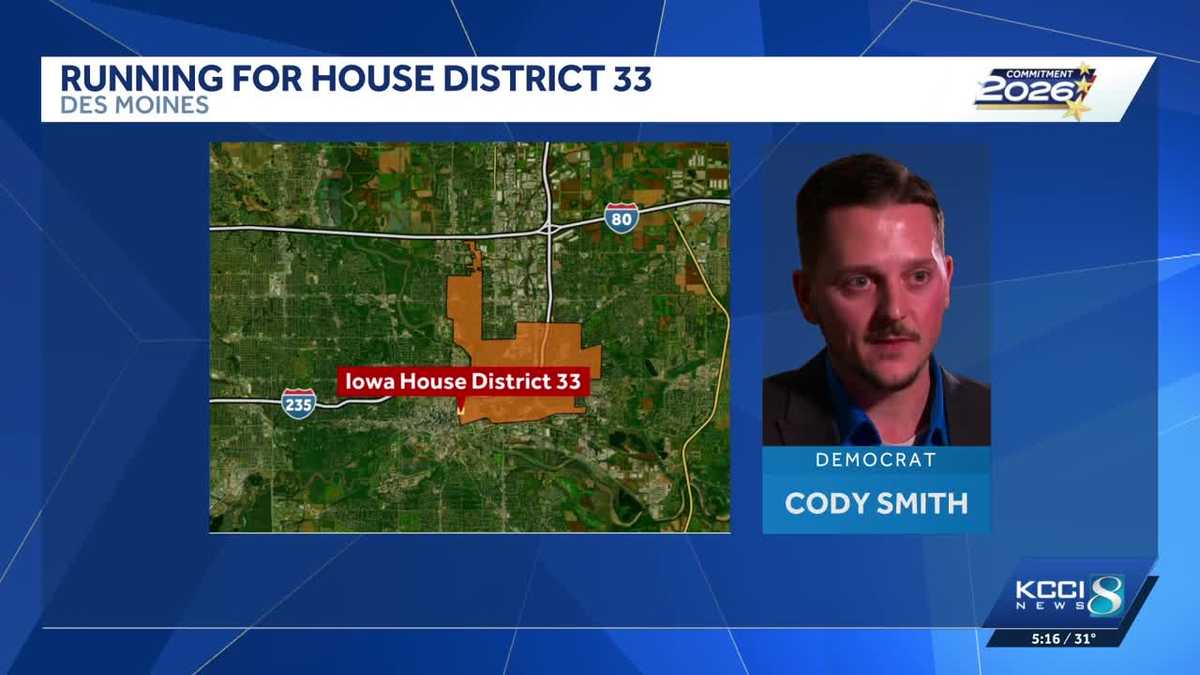 Cody Smith running for Iowa House District 33